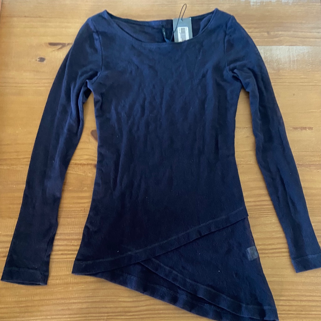 Porto, Sf, Agatha Top, Eggplant, Size 1, Nwt